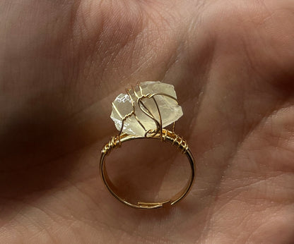 Sol Ring worn on hand with natural light

